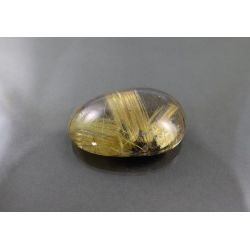 112,50 Cts Lindo Quartzo Rutilado Facho Dourado 41,8x30,8 Mm